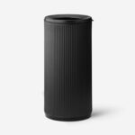 Vipp Open Top Bin Black Lid