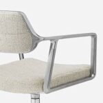 Polished Aluminium Wavy Textile