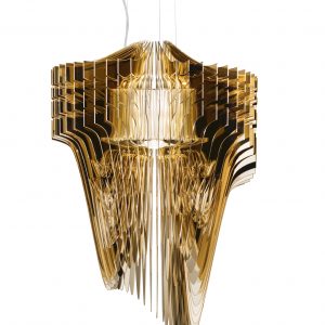 Aria gold small, Hängeleuchte - Slamp S.P.A.