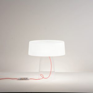 Glam T1 Tischleuchte, weiß - Prandina