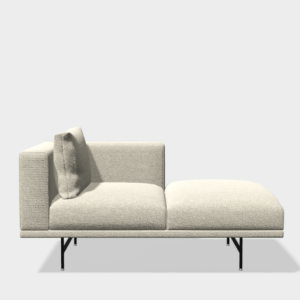 VIPP610 Loft Module Sofa, Open End Right - Loft Modul Sofa, Offenes Ende Rechts