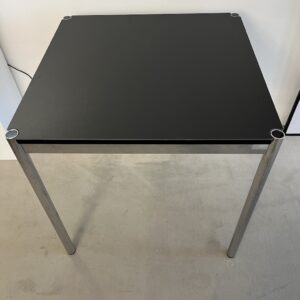 USM Haller Tisch, 75 x 75 x 74cm, Lino nero