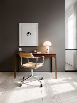 VIPP452 Swivel Alu-Chair Castors - Aluminium-Drehstuhl mit Rollen