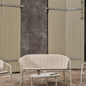 VIPP721 - Aluminium-Outdoor-Lounge-Zweisitzer