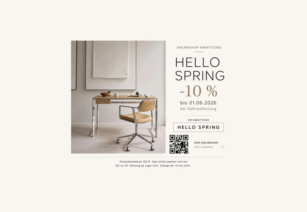 Flyer Frühlingsaktion: -10%