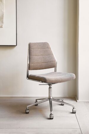 VIPP454+ Swivel Alu-Chair gliders - Aluminium-Drehstuhl mit Gleitfüßen