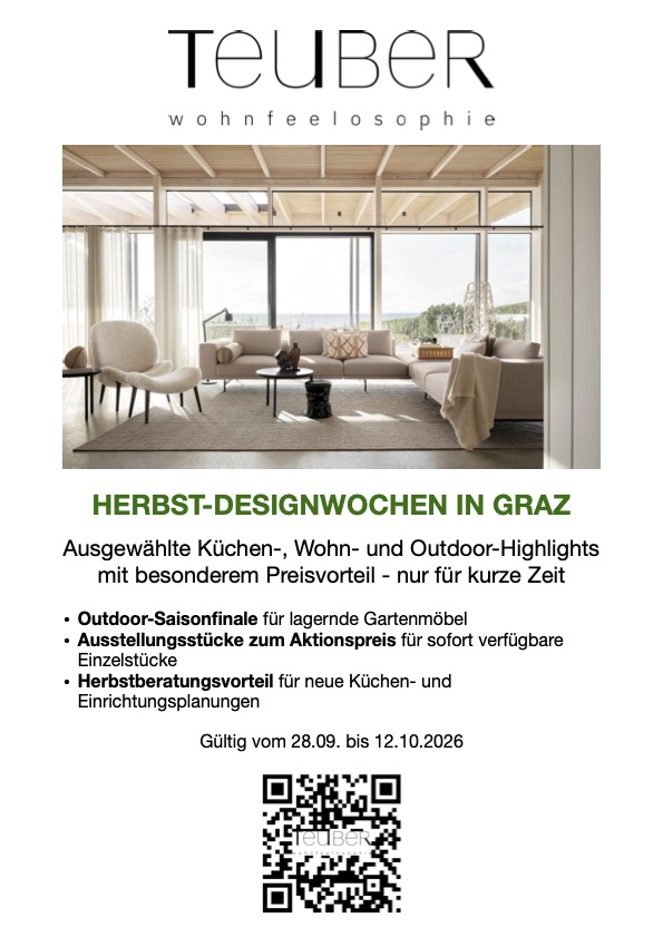 Herbst Designwochen